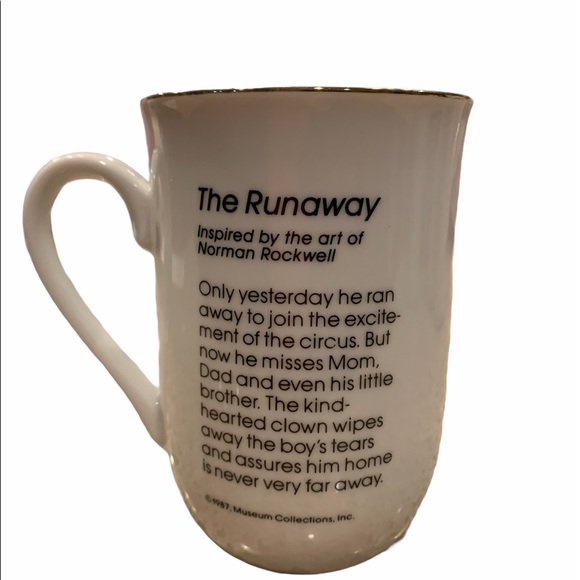 Museum collection Norman Rockwell clown teacup - Picture 2 of 6